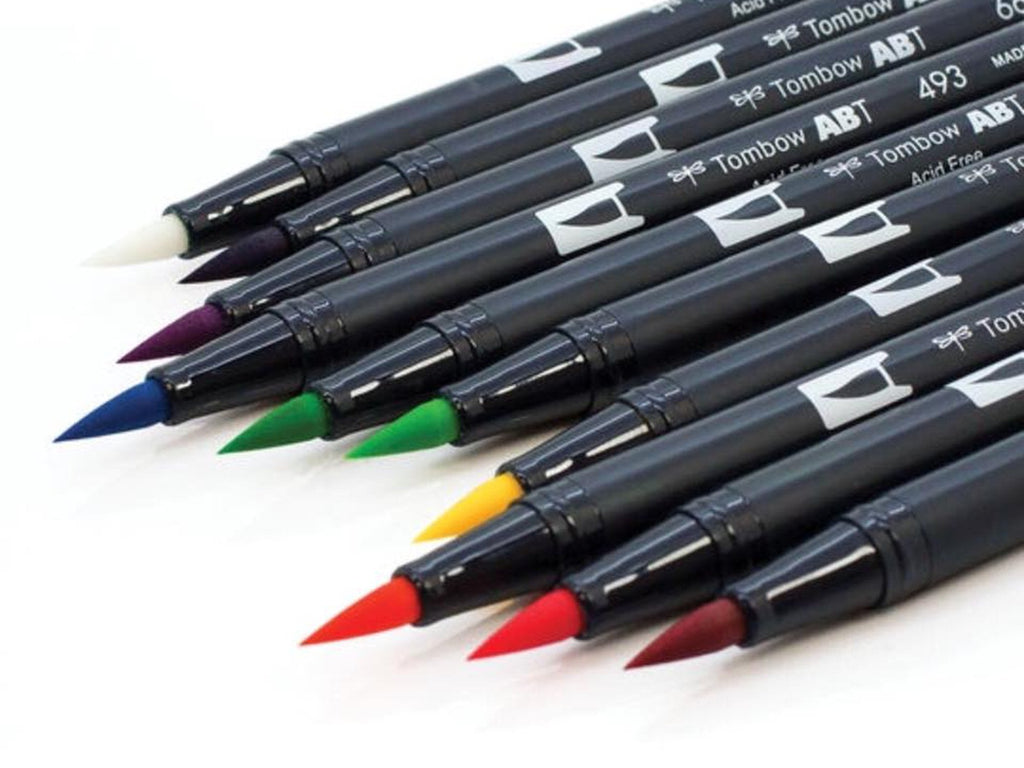 Tombow Dual Brush Pens (Neutrals)