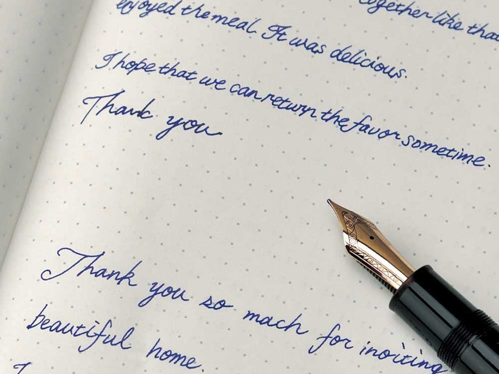 Tomoe River Fountain Pen Notebook Dotted