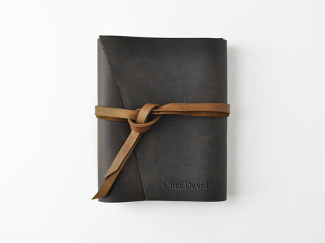 Woodsman Soft Leather 3 Ring Binder