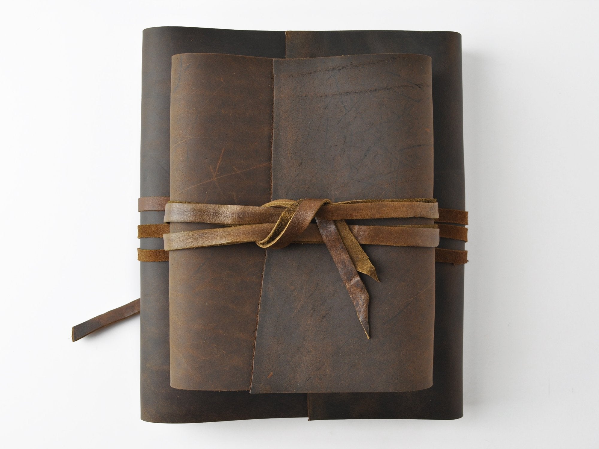 Woodsman Soft Leather 3 Ring Binder – Jenni Bick Custom Journals