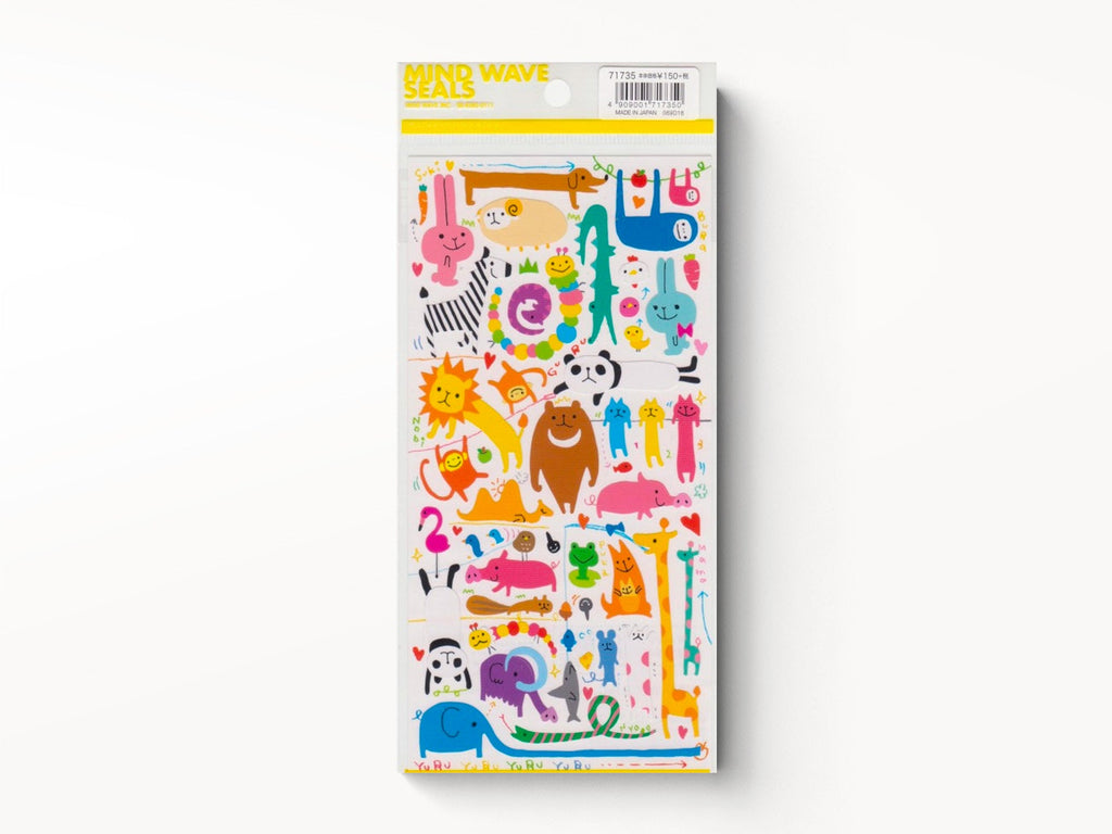 Yuru Animal One Sticker Sheet